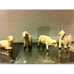 Pecore e capre KIT 4PZ. per statue da cm3 a cm6