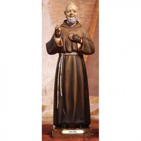 STATUA PADRE PIO MEDIA